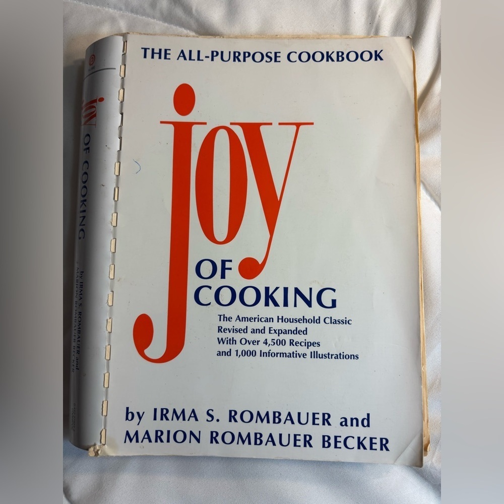 THE ALL PURPOSE COOKBOOK JOY OF COOKING IRMA & AARON ROMBAUER BECKER 1978